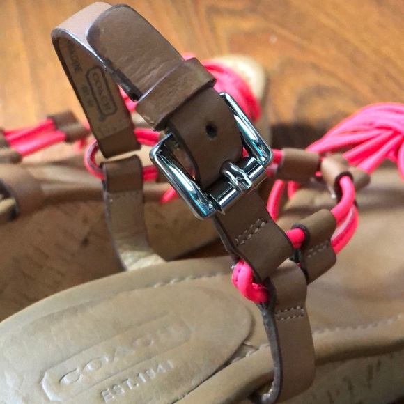 Coach Spring Wedges - Picture 3 of 3